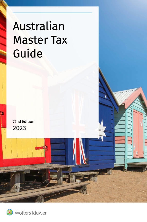 Picture of Australian Master Tax Guide 72nd Edition 2023