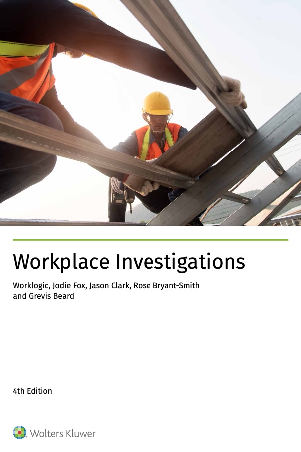 Picture of Workplace Investigations - 4th Edition